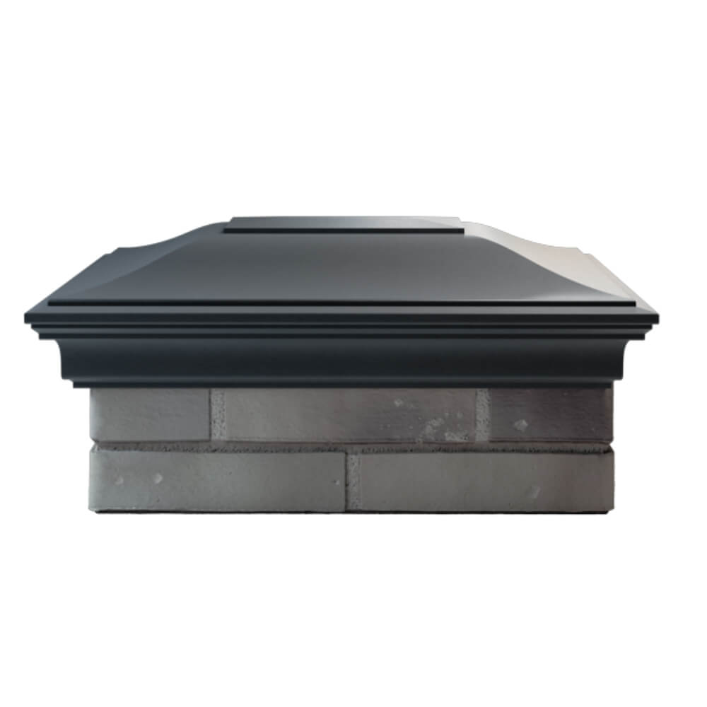 Колпак Zking Монблан Серый на столб 2х1.5 кирпича (515х385мм) в Орехово-Зуево фото