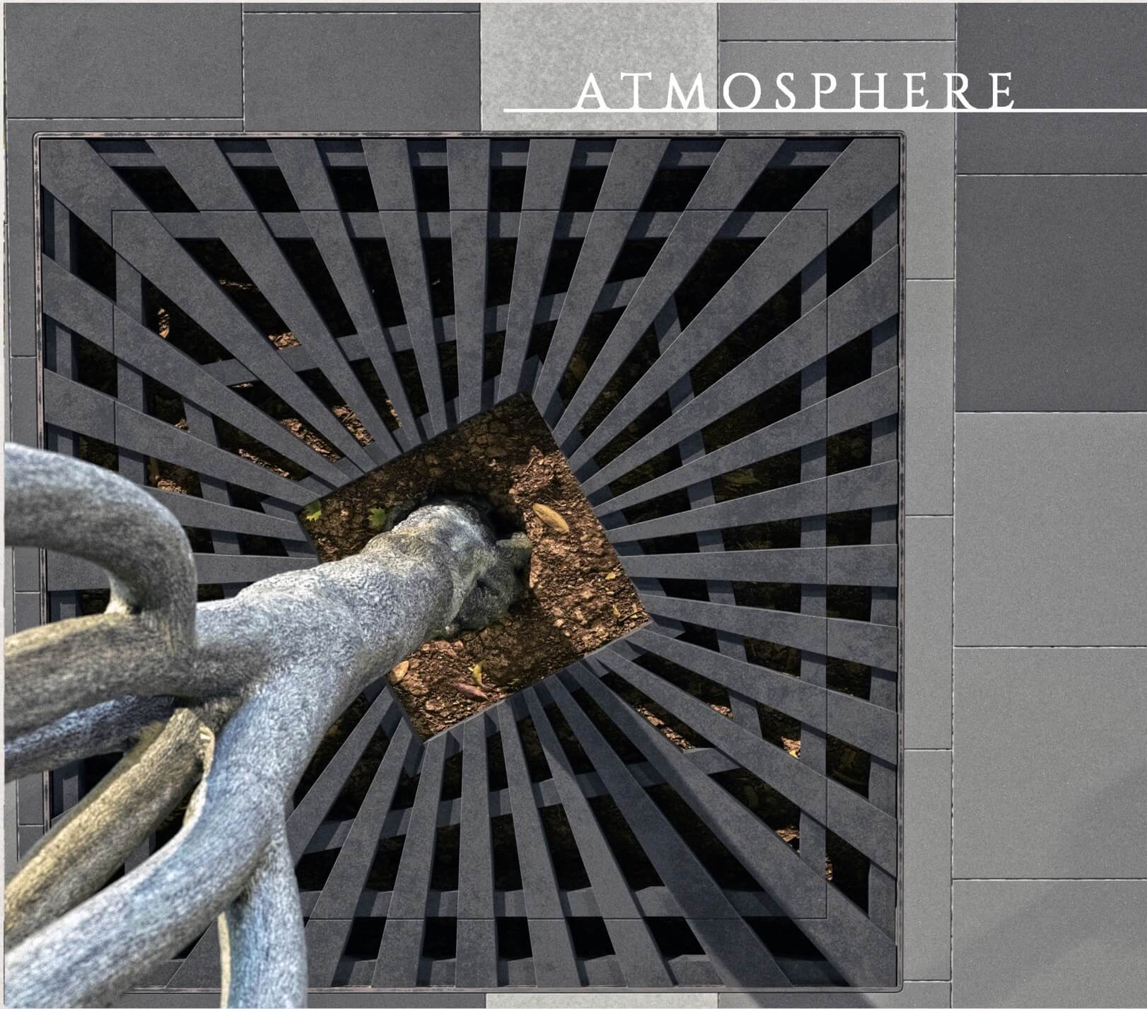 Приствольная решетка для дерева ZKING ATMOSPHERE 1.2х1.2м Черная в Орехово-Зуево фото