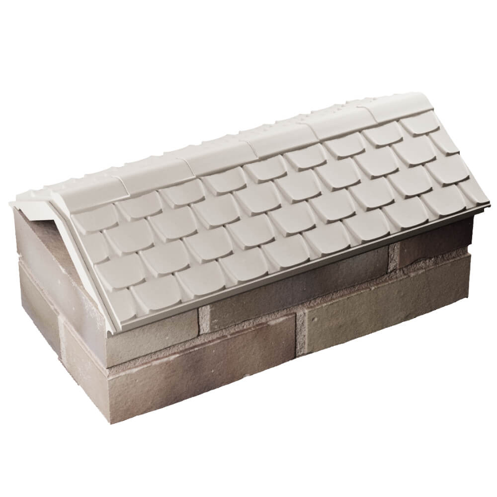 Парапет Zking Эльбрус Бежевый с посадкой на 1 кирпич (255мм) в Орехово-Зуево фото