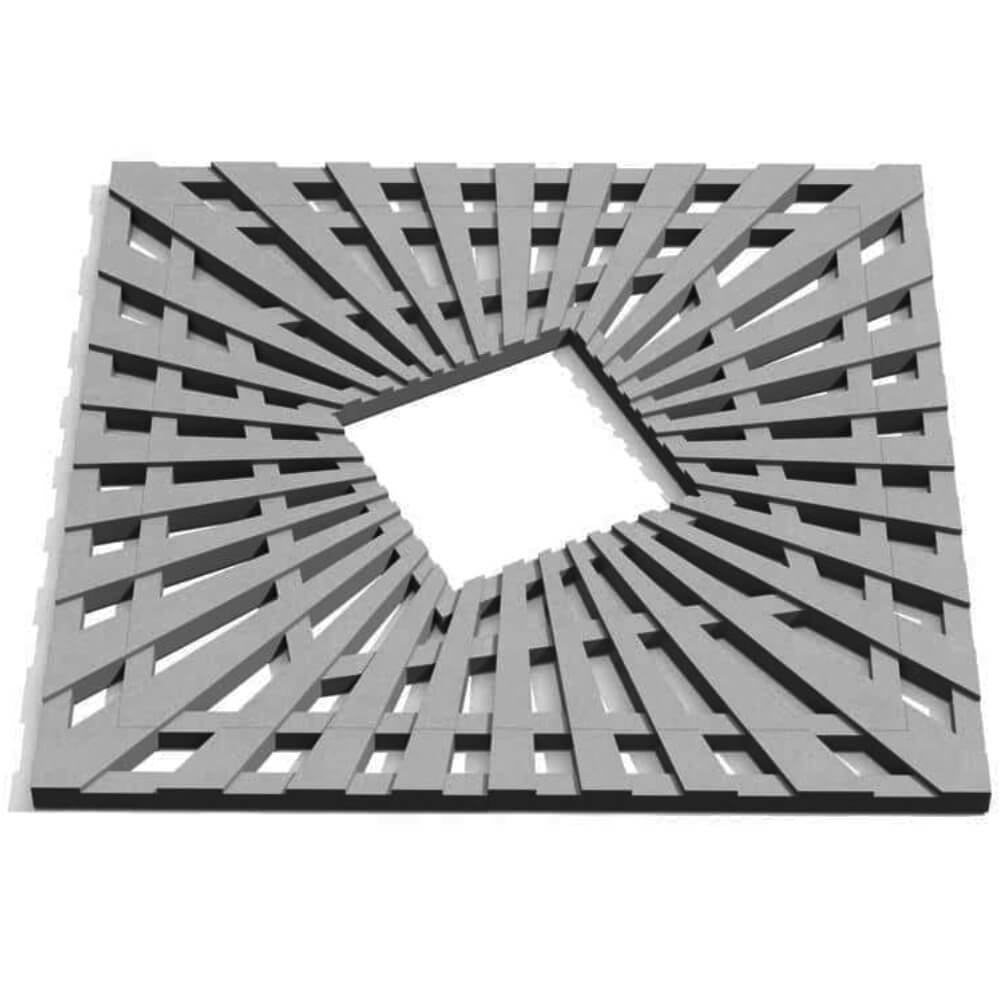 Приствольная решетка для дерева ZKING ATMOSPHERE 1.2х1.2м Серая Орехово-Зуево фото