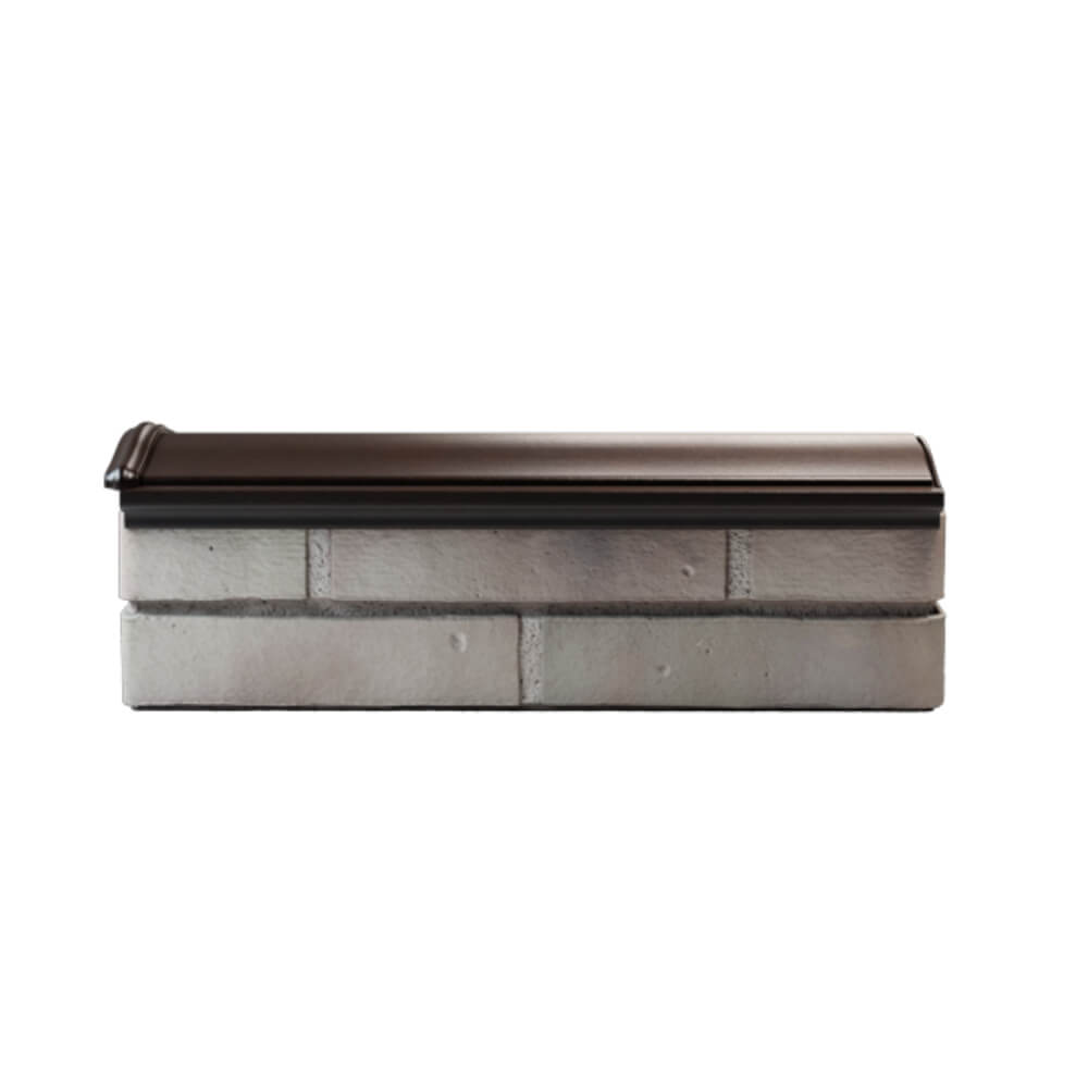 Парапет Zking Монблан Коричневый посадка на 0.5 кирпича (130мм) в Орехово-Зуево фото