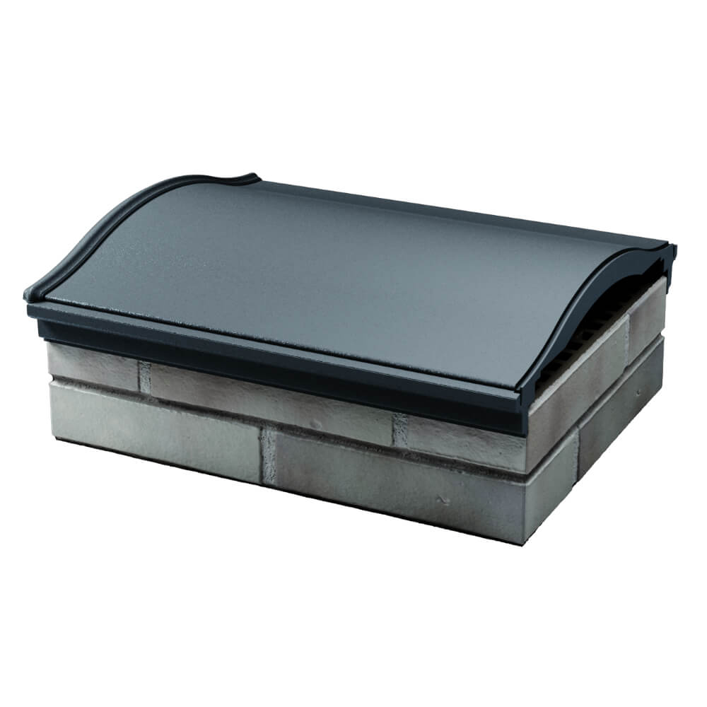 Парапет Zking Монблан Серый посадка на 1.5 кирпича (355/385мм) в Орехово-Зуево фото