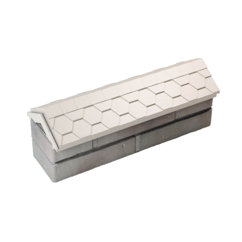 Парапет Zking Эверест Бежевый с посадкой на 0.5 кирпича (130мм) в Орехово-Зуево фото