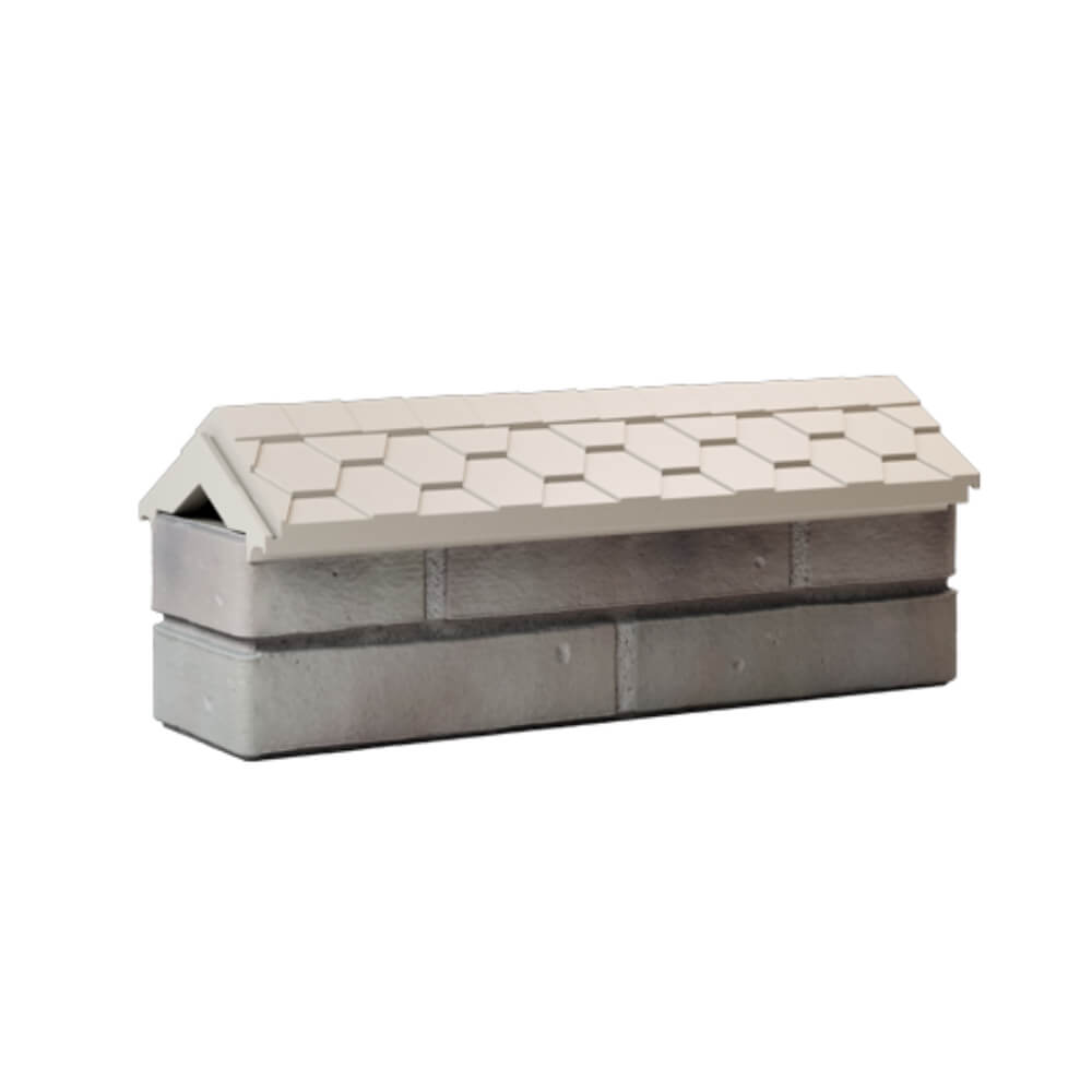 Парапет Zking Эверест Бежевый с посадкой на 0.5 кирпича (130мм) Орехово-Зуево фото