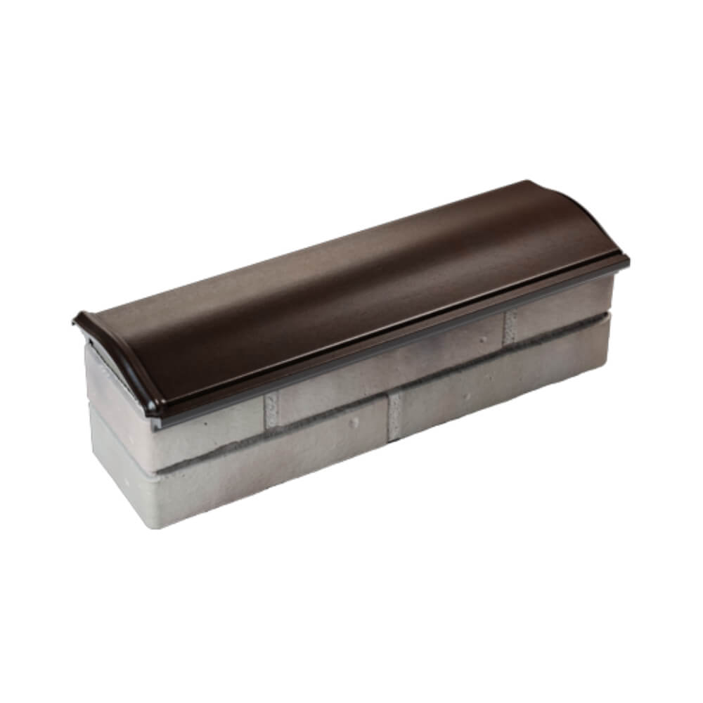 Парапет Zking Монблан Коричневый посадка на 0.5 кирпича (130мм) в Орехово-Зуево фото