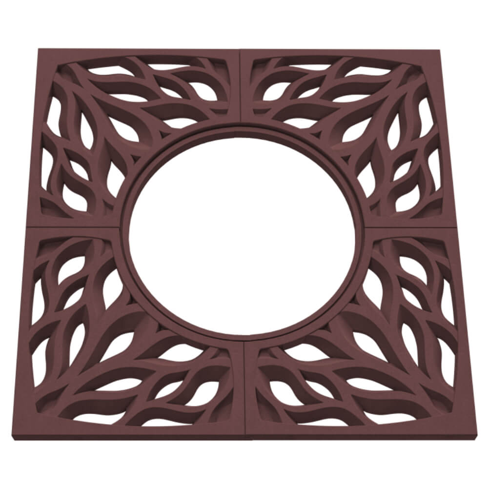 Приствольная решетка для дерева ZKING CRUST 1.2х1.2м Коричневая в Орехово-Зуево фото