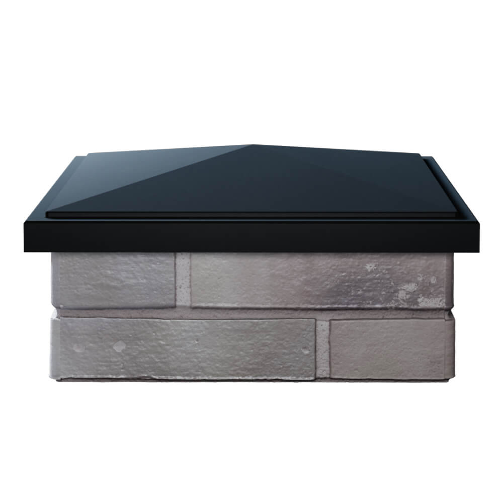 Колпак Zking БонаМоно Черный на столб 1.5х1.5 кирпича (385х385, 400х400мм) Орехово-Зуево фото