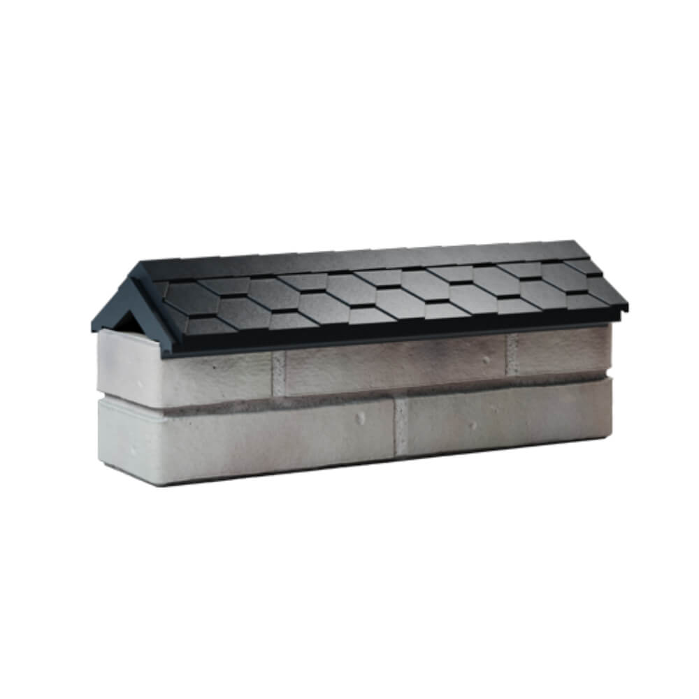 Парапет Zking Эверест Черный с посадкой на 0.5 кирпича (130мм) Орехово-Зуево фото