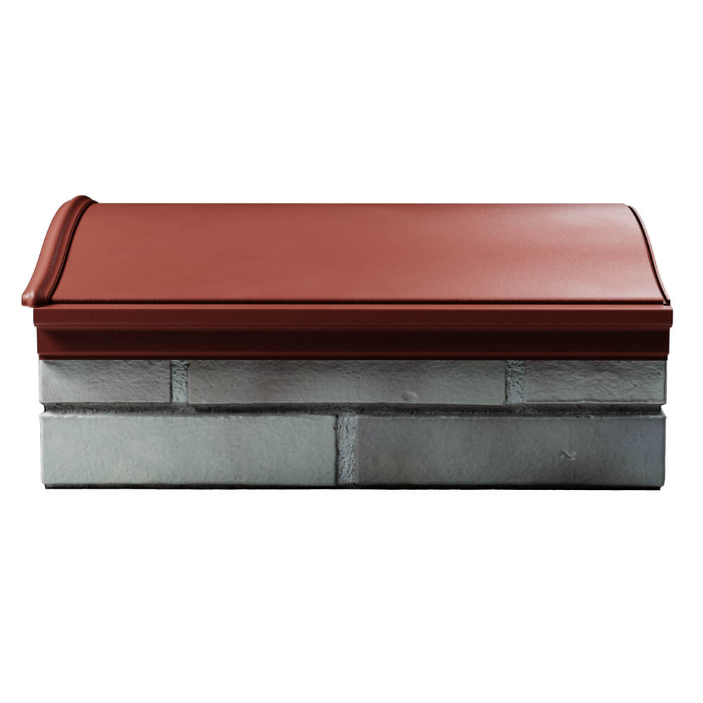 Парапет Zking Монблан Красный посадка на 1.5 кирпича (355/385мм) в Орехово-Зуево фото