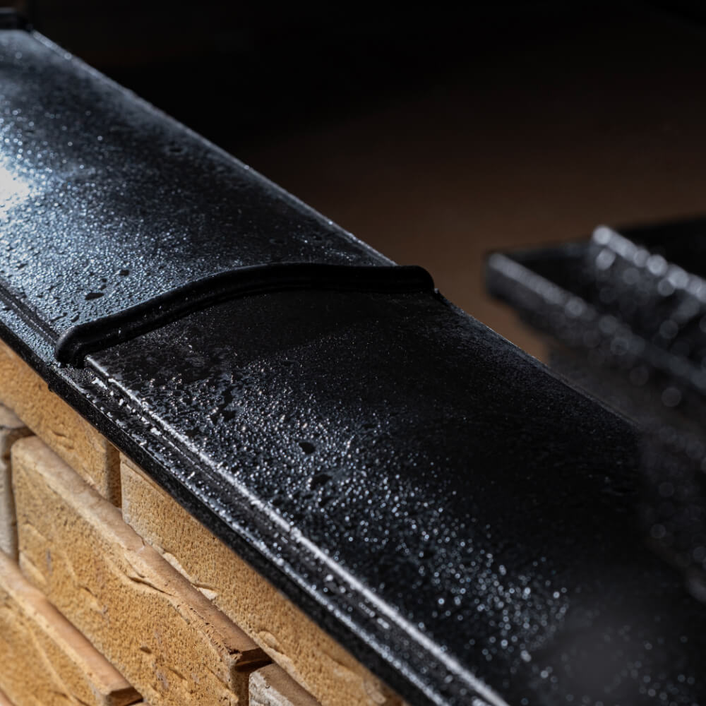 Парапет Zking Монблан Черный посадка на 0.5 кирпича (130мм) в Орехово-Зуево фото