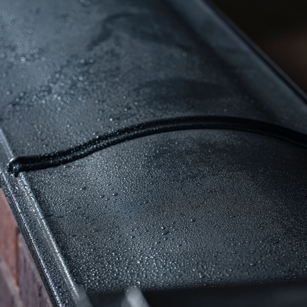 Парапет Zking Монблан Черный посадка на 0.5 кирпича (130мм) в Орехово-Зуево фото