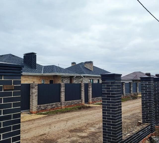 Колпак Zking Бона ХайТек Серый на столб 1.5х1.5 кирпича (385х385мм) в Орехово-Зуево фото