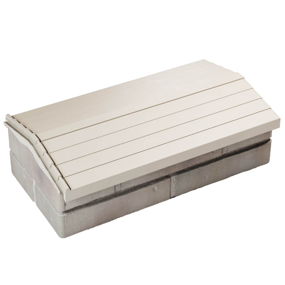 Парапет Zking Бона ХайТек Бежевый с посадкой на 1 кирпич (200/225/255мм) в Орехово-Зуево фото