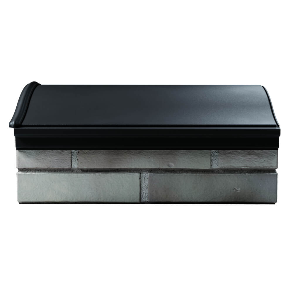 Парапет Zking Монблан Черный посадка на 1.5 кирпича (355/385мм) в Орехово-Зуево фото