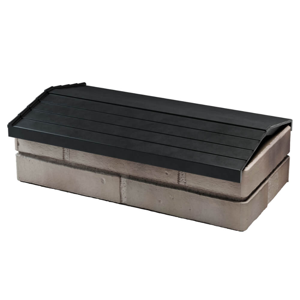 Парапет Zking Бона ХайТек Черный с посадкой на 1 кирпич (200/225/255мм) в Орехово-Зуево фото