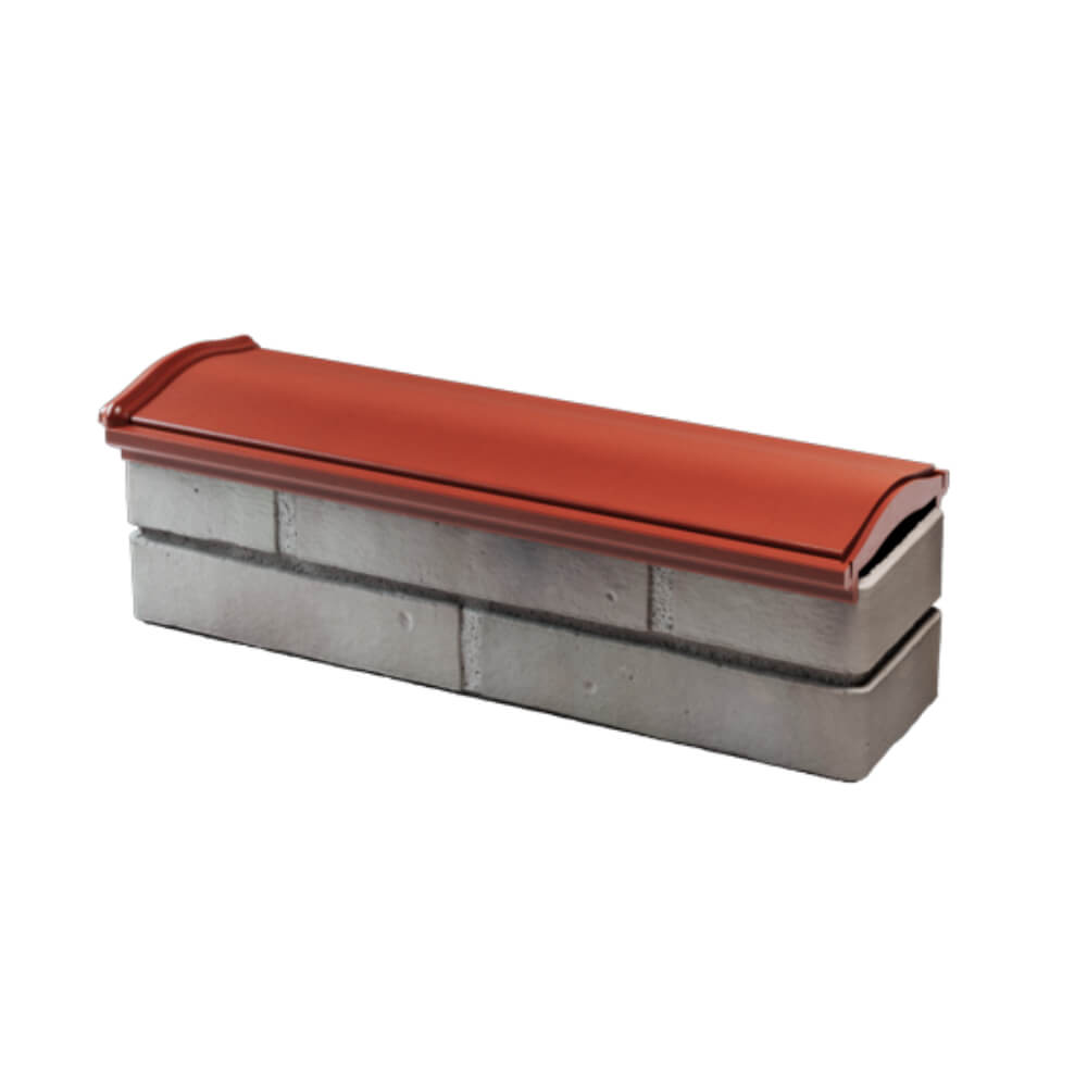 Парапет Zking Монблан Красный посадка на 0.5 кирпича (130мм) в Орехово-Зуево фото