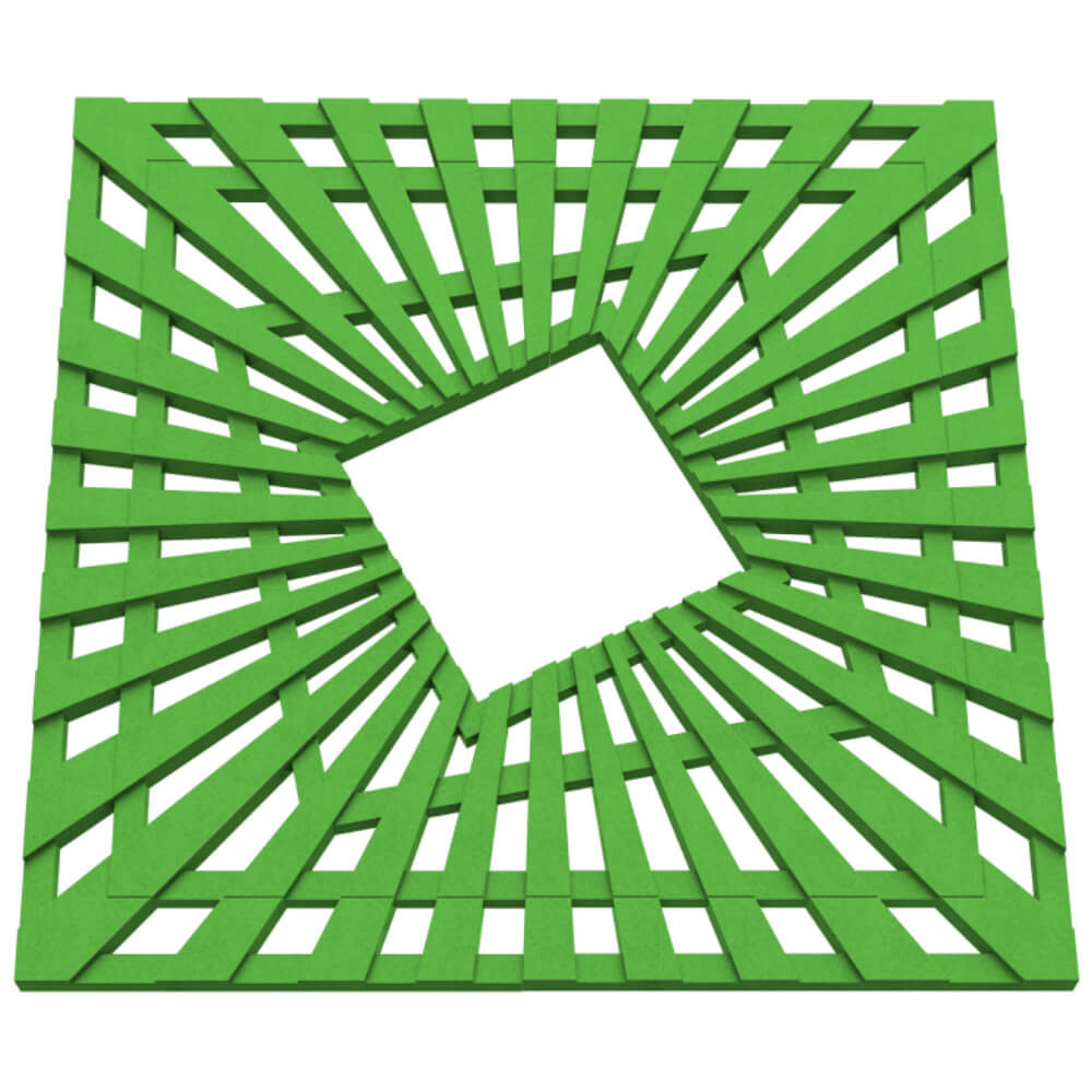 Приствольная решетка для дерева ZKING ATMOSPHERE 1.2х1.2м Зеленая в Орехово-Зуево фото