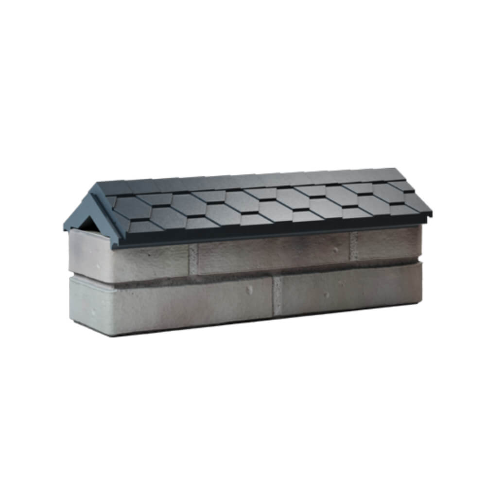 Парапет Zking Эверест Серый с посадкой на 0.5 кирпича (130мм) Орехово-Зуево фото