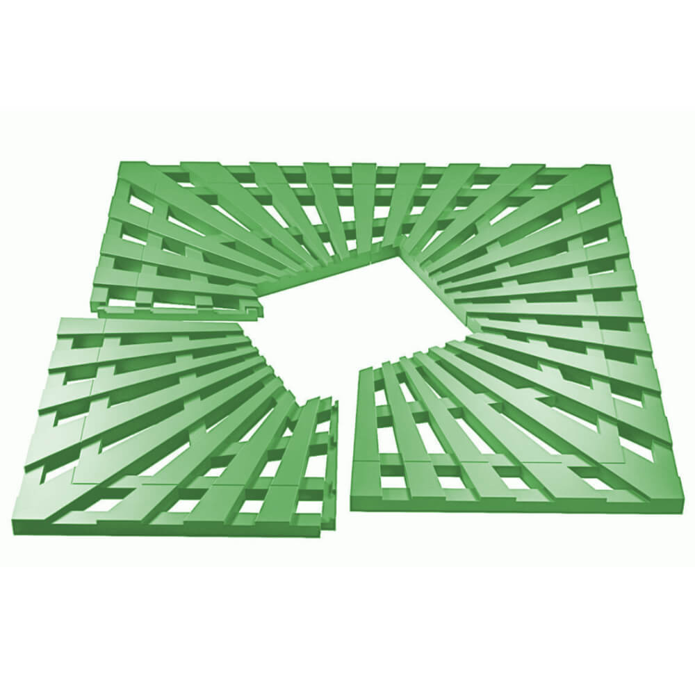 Приствольная решетка для дерева ZKING ATMOSPHERE 1.2х1.2м Зеленая в Орехово-Зуево фото