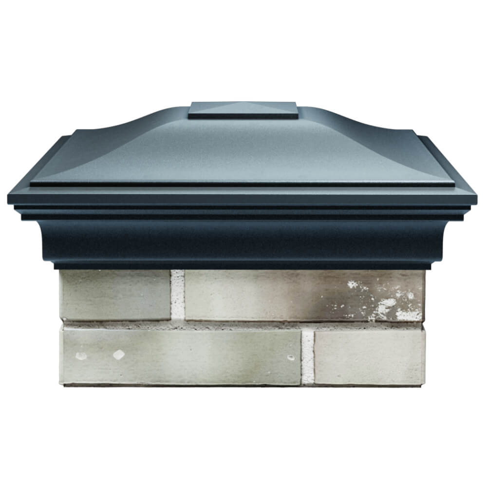 Колпак Zking Монблан Серый на столб 1.5х1.5 кирпича (385х385мм) Орехово-Зуево фото