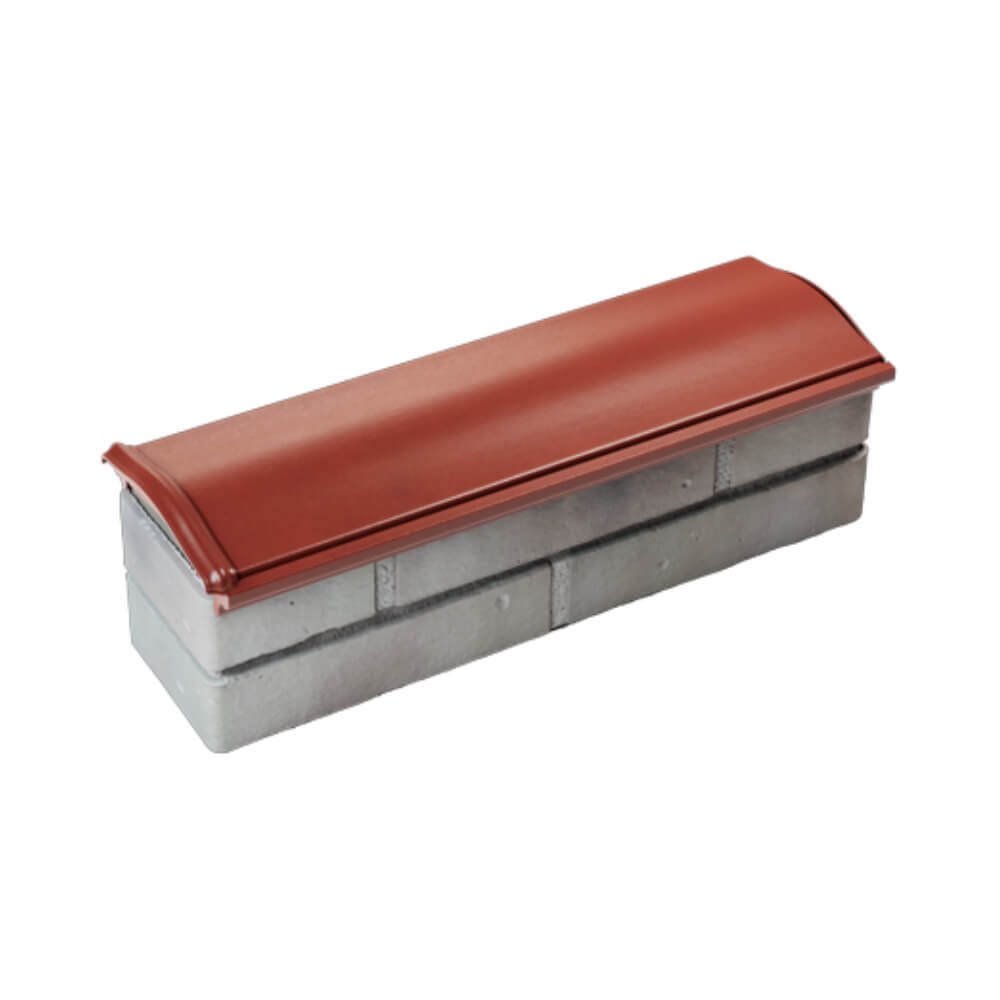 Парапет Zking Монблан Красный посадка на 0.5 кирпича (130мм) в Орехово-Зуево фото