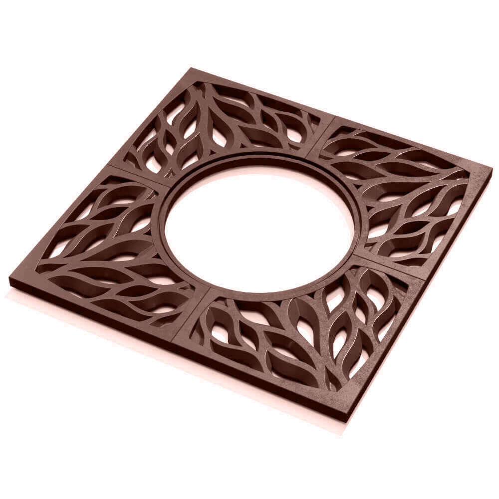 Приствольная решетка для дерева ZKING CRUST 1.2х1.2м Коричневая в Орехово-Зуево фото