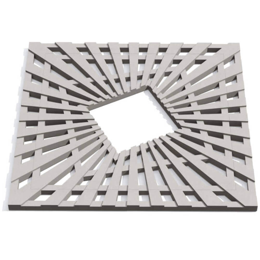 Приствольная решетка для дерева ZKING ATMOSPHERE 1.2х1.2м Бежевая Орехово-Зуево фото