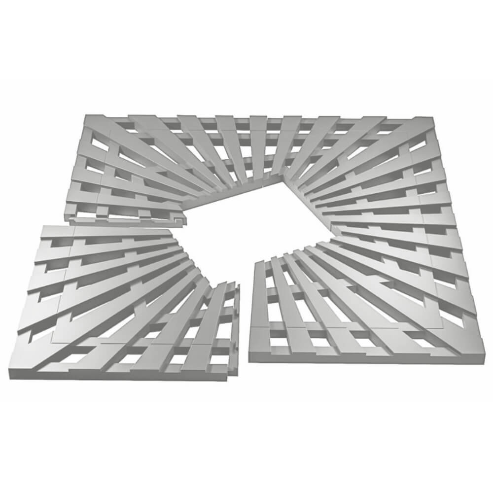 Приствольная решетка для дерева ZKING ATMOSPHERE 1.2х1.2м Бежевая в Орехово-Зуево фото