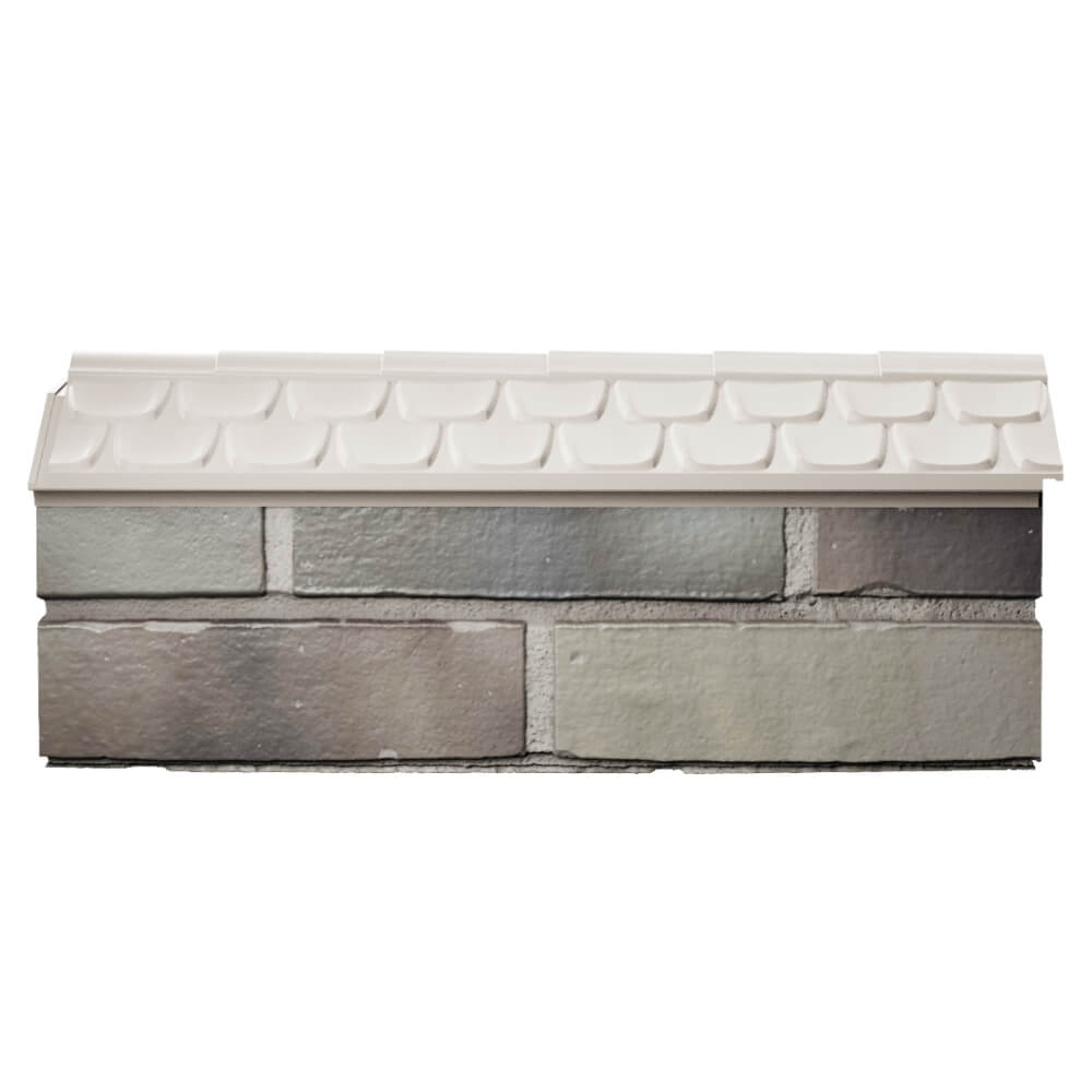 Парапет Zking Эльбрус Бежевый с посадкой на 0.5 кирпича (130мм) в Орехово-Зуево фото