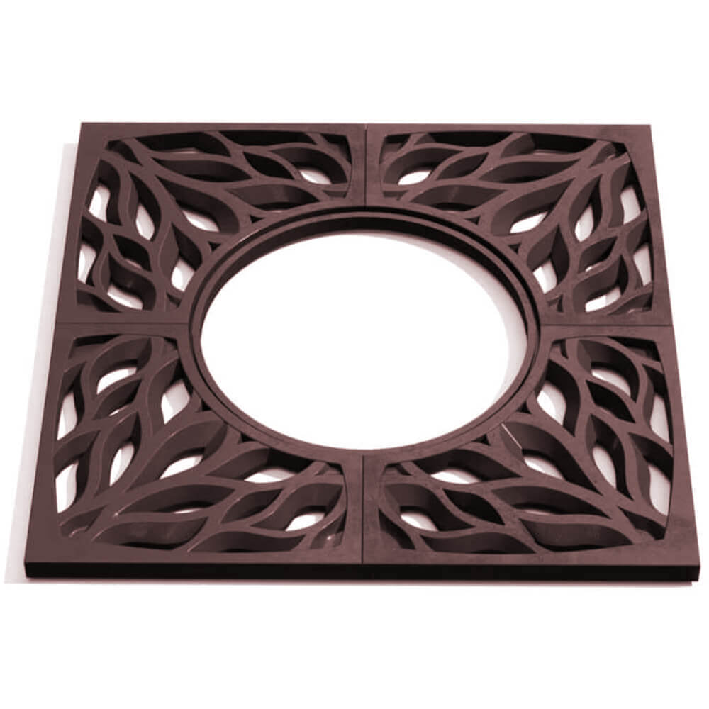 Приствольная решетка для дерева ZKING CRUST 1.2х1.2м Коричневая Орехово-Зуево фото