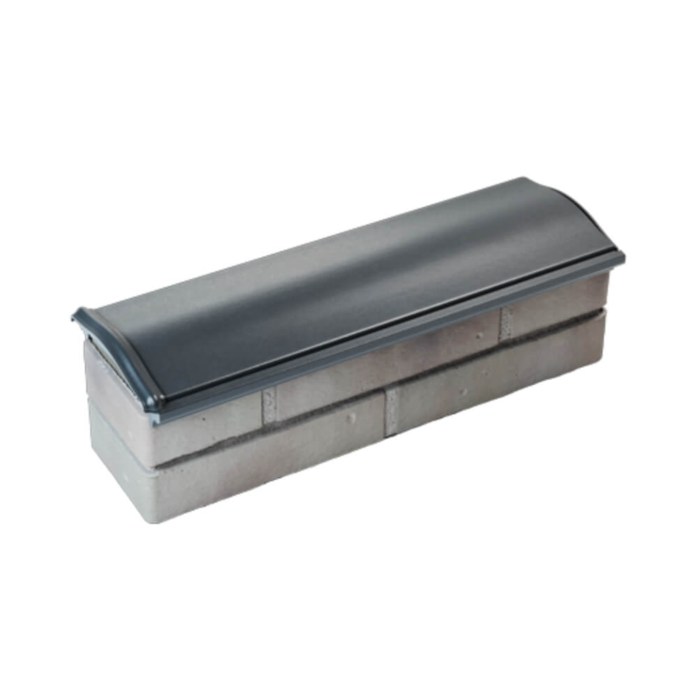 Парапет Zking Монблан Серый посадка на 0.5 кирпича (130мм) в Орехово-Зуево фото