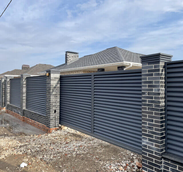 Колпак Zking Бона ХайТек Серый на столб 1.5х1.5 кирпича (385х385мм) в Орехово-Зуево фото