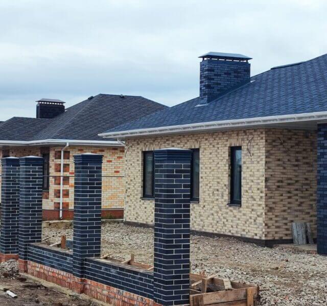 Колпак Zking Бона ХайТек Серый на столб 1.5х1.5 кирпича (385х385мм) в Орехово-Зуево фото