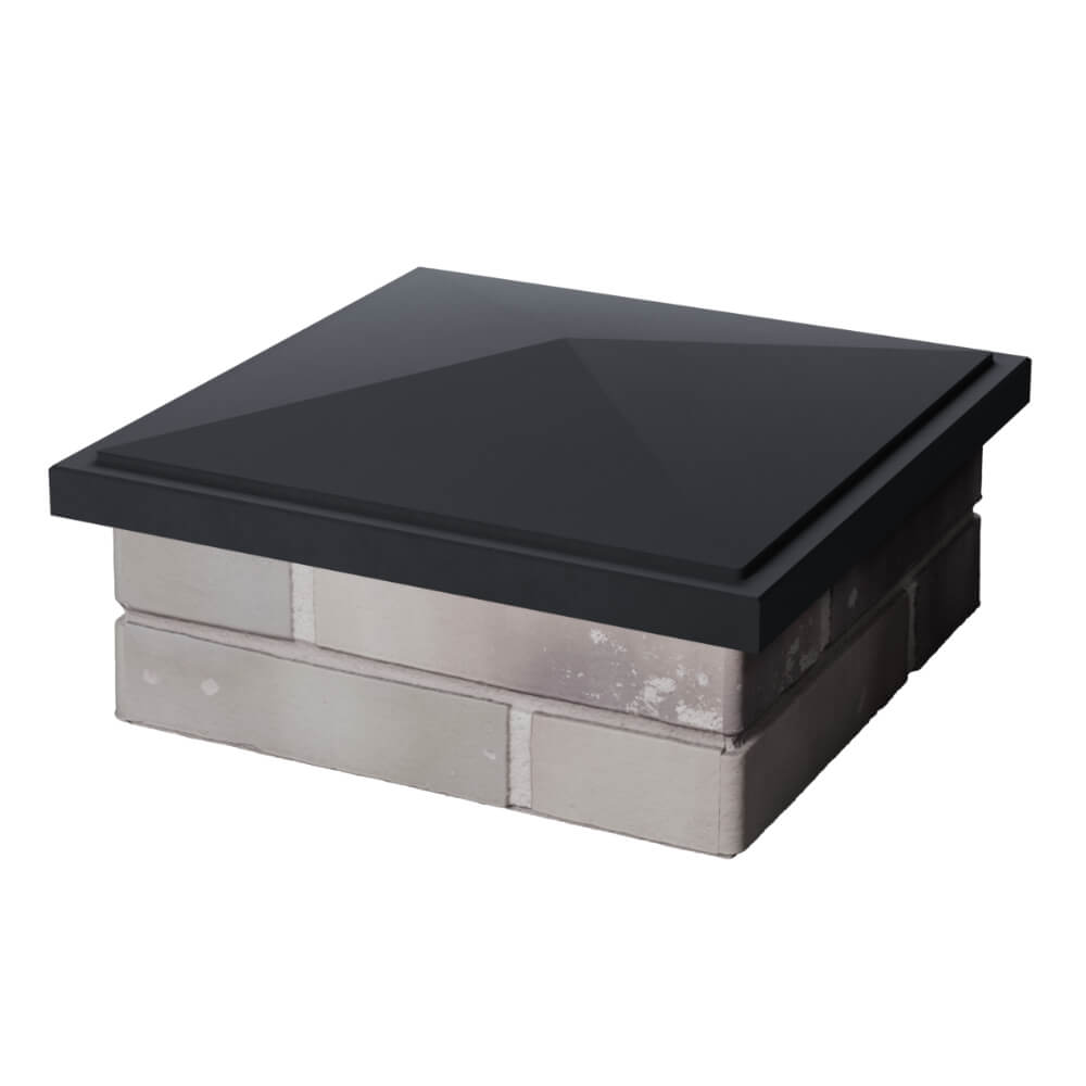 Колпак Zking БонаМоно Серый на столб 1.5х1.5 кирпича (385х385, 400х400мм) в Орехово-Зуево фото