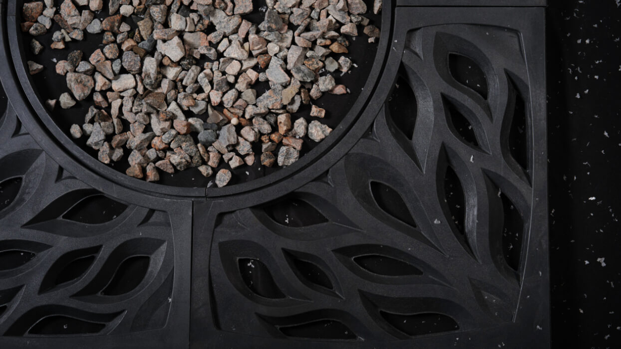 Приствольная решетка для дерева ZKING CRUST 1.2х1.2м Черная в Орехово-Зуево фото