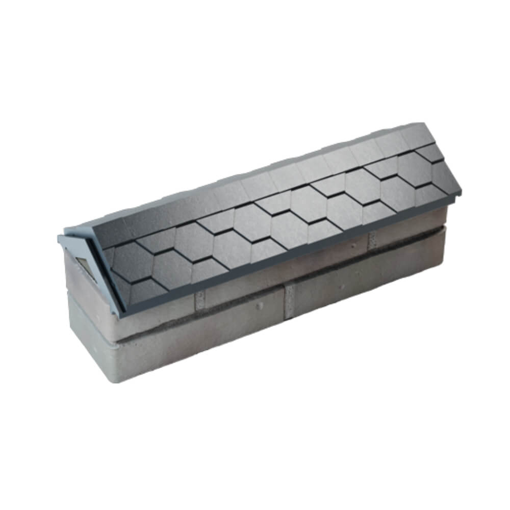 Парапет Zking Эверест Серый с посадкой на 0.5 кирпича (130мм) в Орехово-Зуево фото