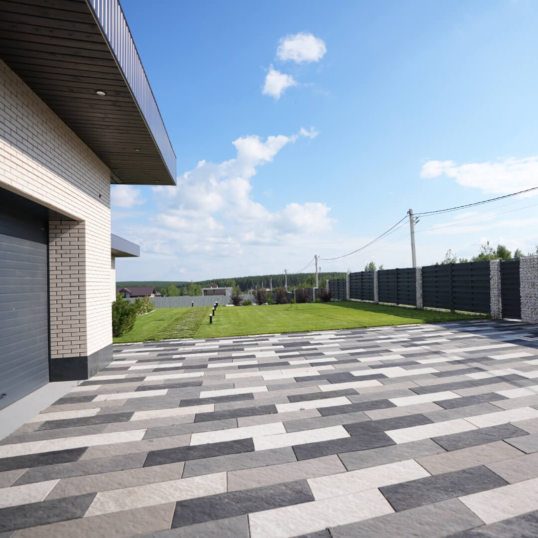 Шаговая плита STONE Черный Сланец 990х330х55мм в Орехово-Зуево фото